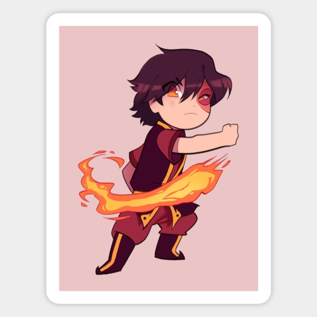 zuko Magnet by fiireblanket